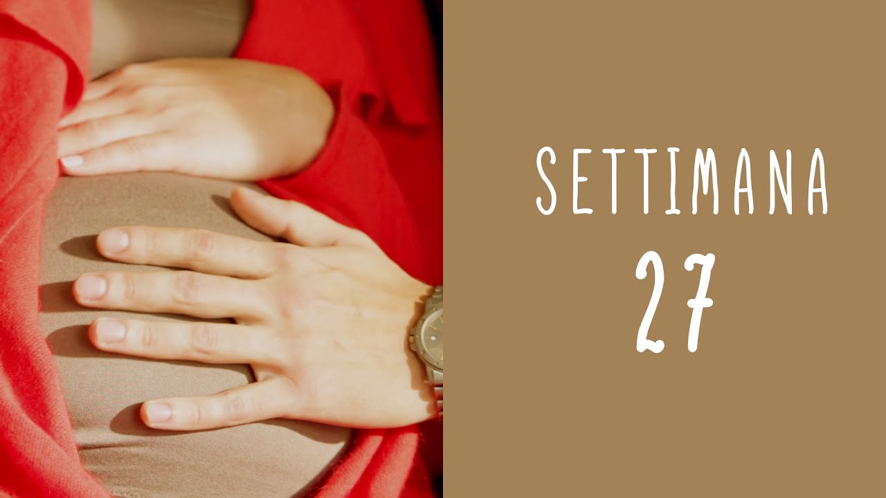 Calendario della gravidanza - settimana 27