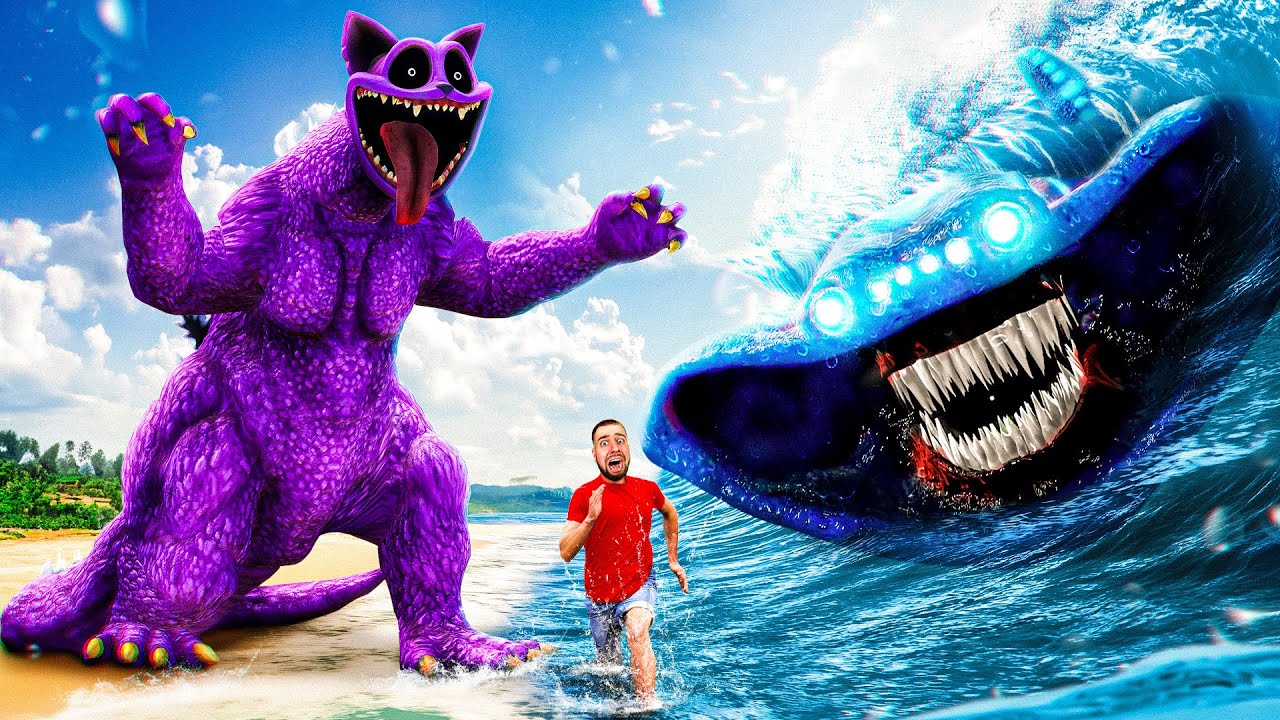 NOUVEAU CATNAP GODZILLA vs EL GRAN MAJA !! NOUVELLE ÉVOLUTION POPPY PLAYTIME 3 !