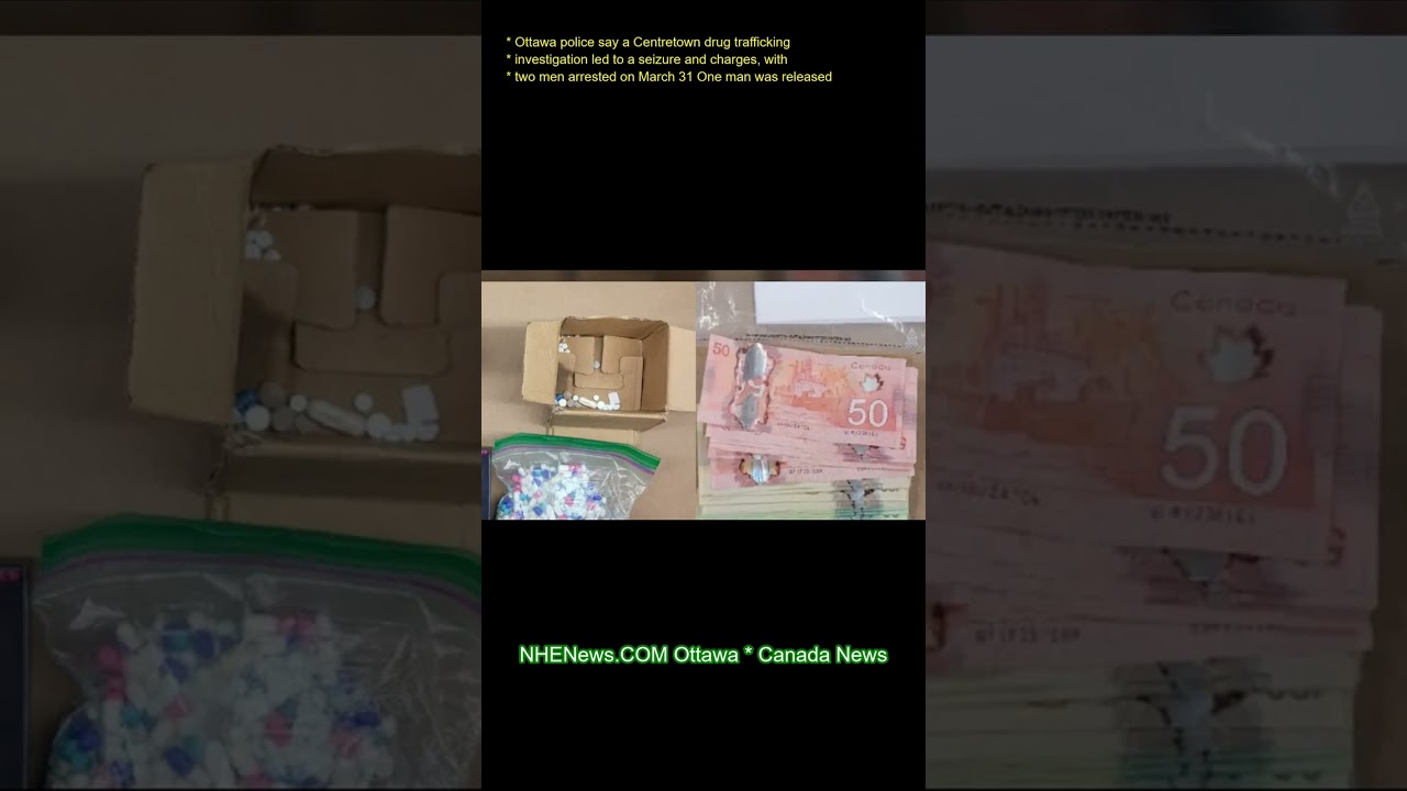 Ottawa police say a Centretown drug trafficking investigation led to a seizure and charges, with two