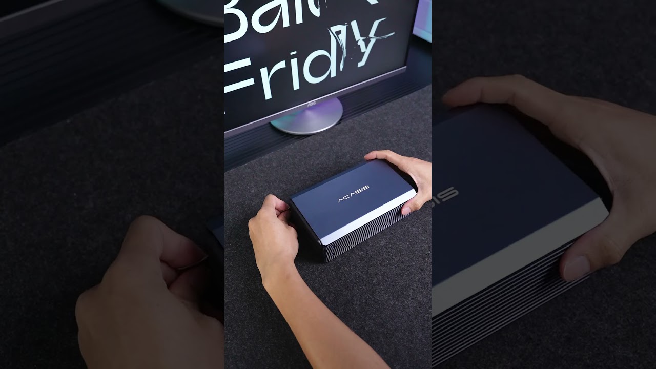 This DAS is Better than TERRAMASTER? Acasis Dual Bay RAID Case Unboxing! #pc #unboxing #tech #laptop