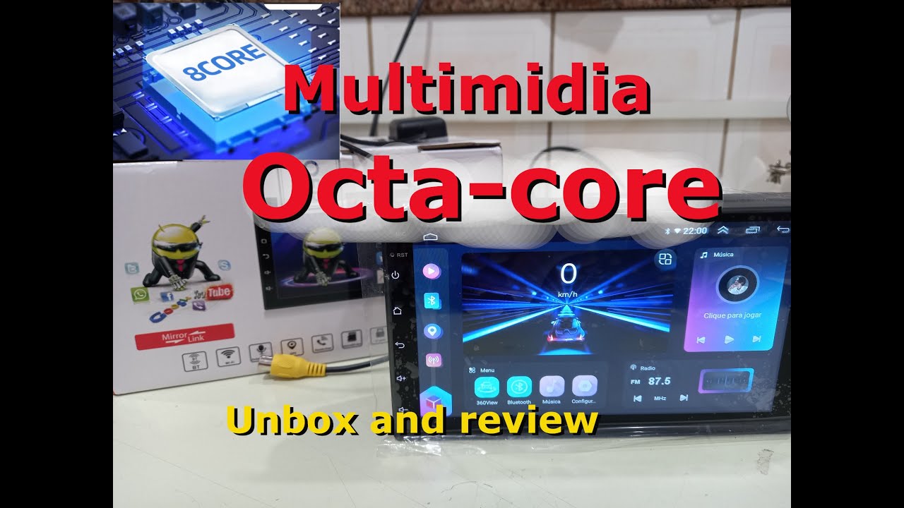 #30 Multimidia - Octacore 64 bits v4Plus Carloer 2GB+32GB 8core Android 11 - Unbox and Review