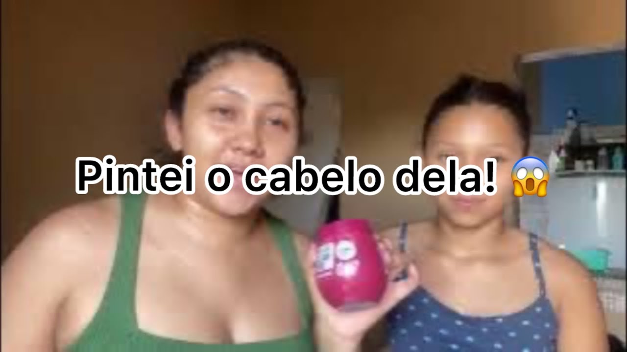 Mudança de Visual: Pintei o Cabelo da Minha Filha 😱✨