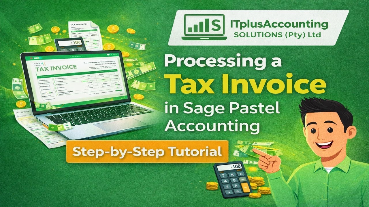 👉 Обработка налоговой накладной в Sage Pastel Accounting | Пошаговое руководство
