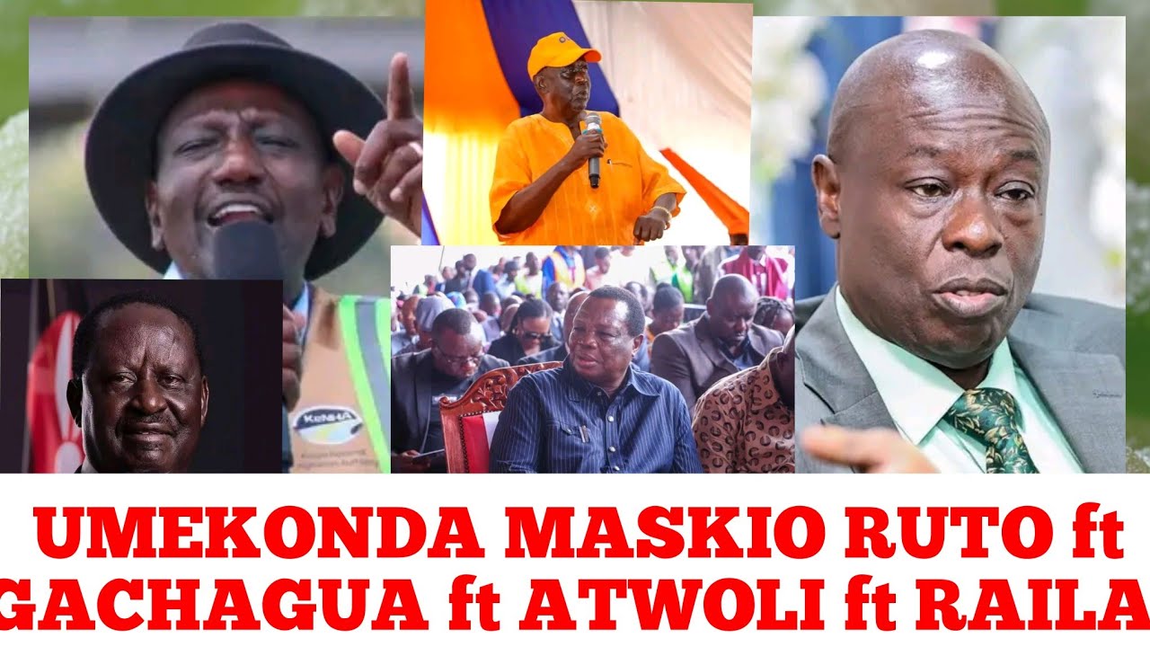UMEKONDA MASKIO RUTO ft GACHAGUA ft ATWOLI ft RAILA ft OBURU @Ianoentertainment 