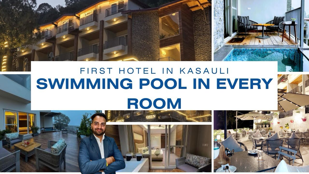 Hotel Near Kasauli Mall( Oren Kasauli ) -Swimming Pool in Every @bookyourhotelindia  #swimming 