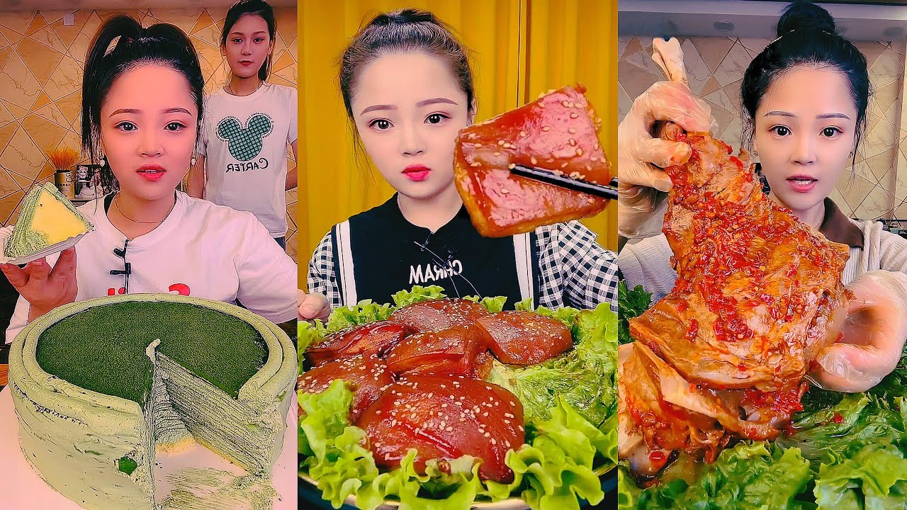 Real Mukbang :) spicy Pork Bellly Soothing Sounds While Enjoying Delicious 먹방 모음이 팅쇼 리얼 사운드 #1574