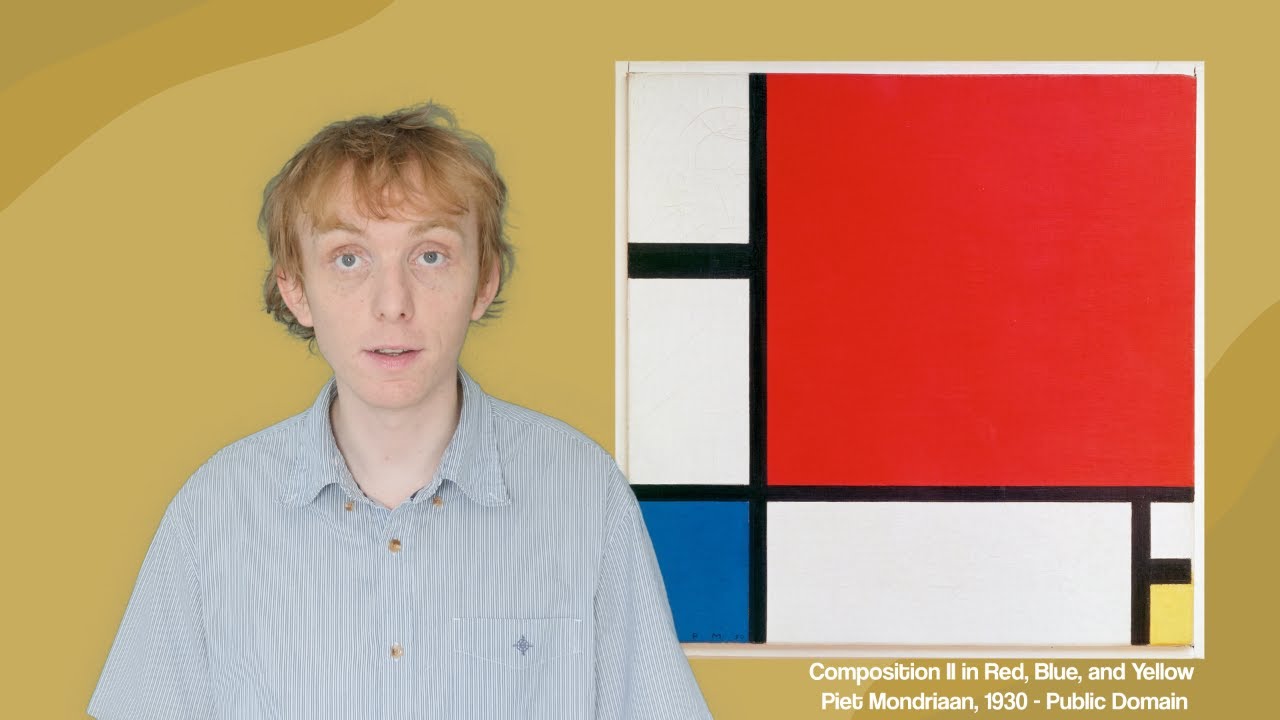 Piet Mondrian, Art Basics, How to recreate his style.