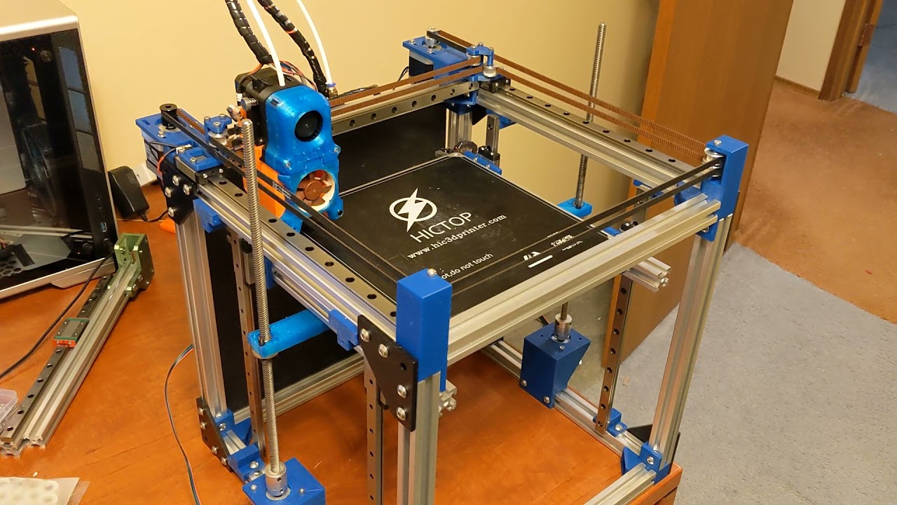 CoreXY 3D Printer Build Episode 4 Final