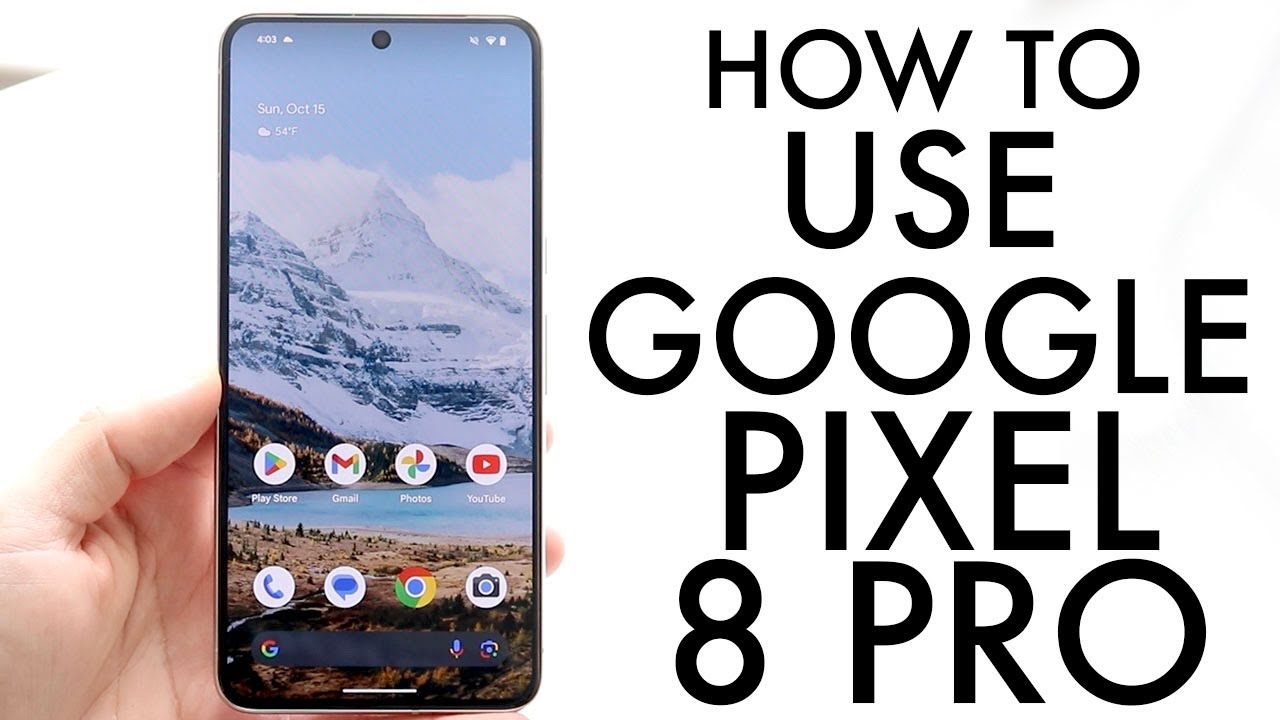 Как пользоваться Google Pixel 8 Pro! (Полное руководство для начинающих)