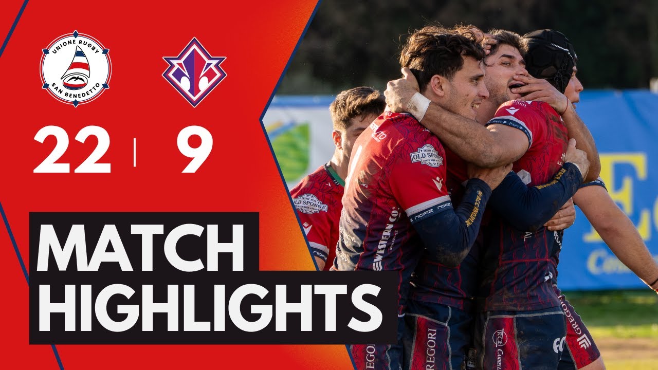 Highlights Fi.Fa. Security Unione Rugby San Benedetto vs Unione Rugby Firenze | Serie A 2025/26