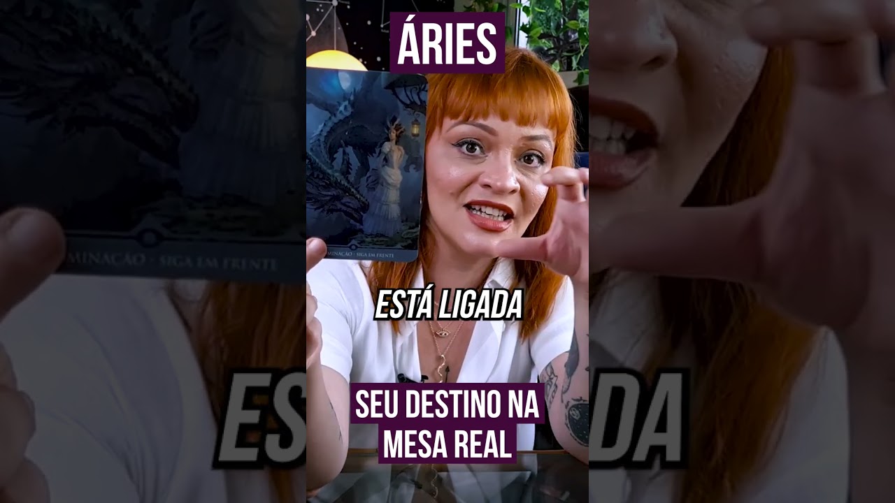 ♈ Signo de &Aacute;RIES no dia HOJE #Mesareal  #previs&otilde;es #shorts #horoscopo