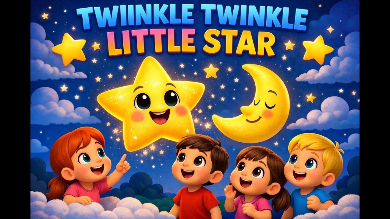 Twinkle Twinkle Little Star | 3D Nursery Rhymes & Kids Songs | Chitti Rhymes
