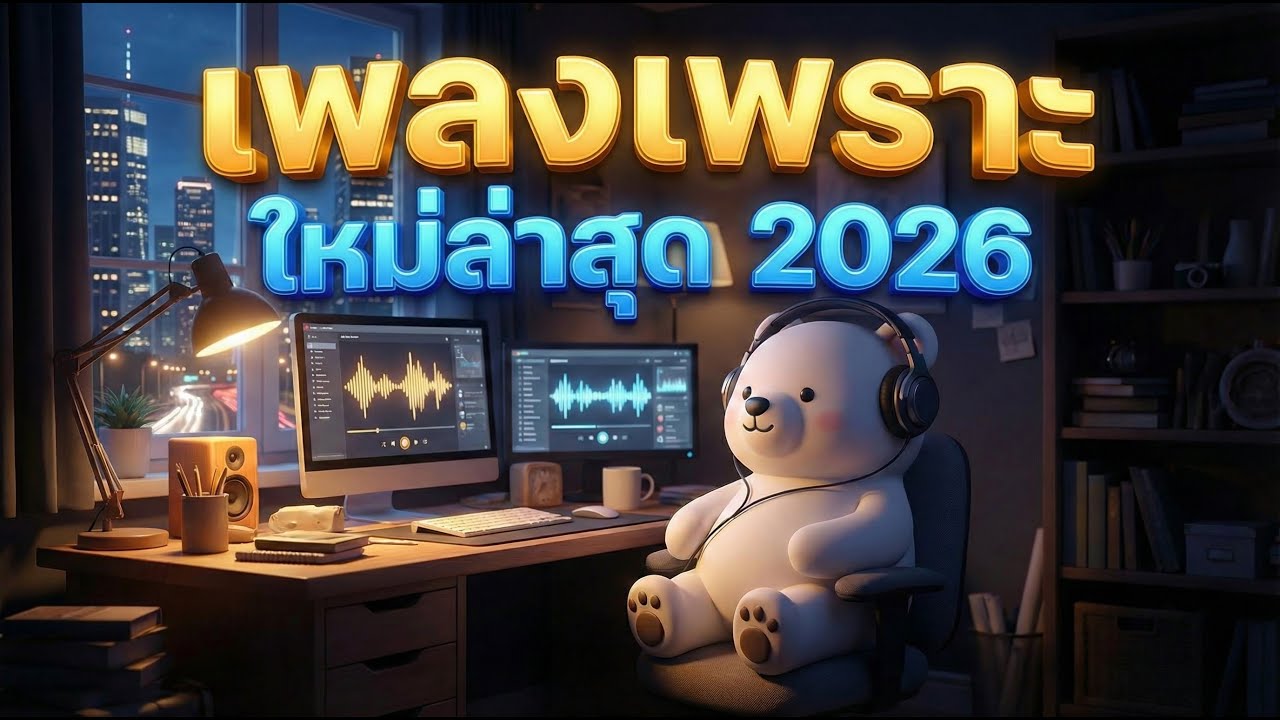 🔴 LIVE 24 ชม.| เพลงใหม่ล่าสุด 2026 ฟังสบายๆ ไสตล์คาเฟ่ ฟังตอนทำงาน อ่านหนังสือ ขับรถเพลินๆ☕🎶 🎧