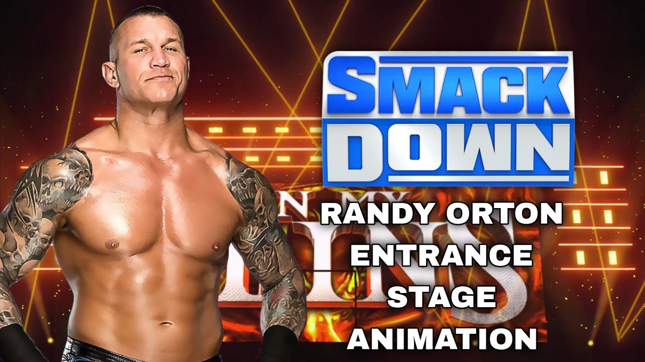 WWE RANDY ORTON ENTRANCE STAGE ANIMATION 2024: by WWE STAGE 2024