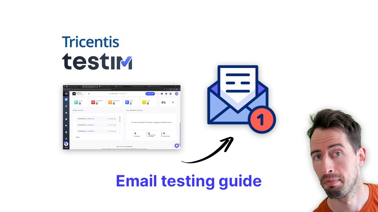 Tricentis Testim QA testing guide - how to read email in tests?