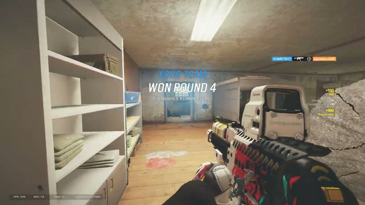 10 Minutes of CQMET playing Rainbow Six Siege #1