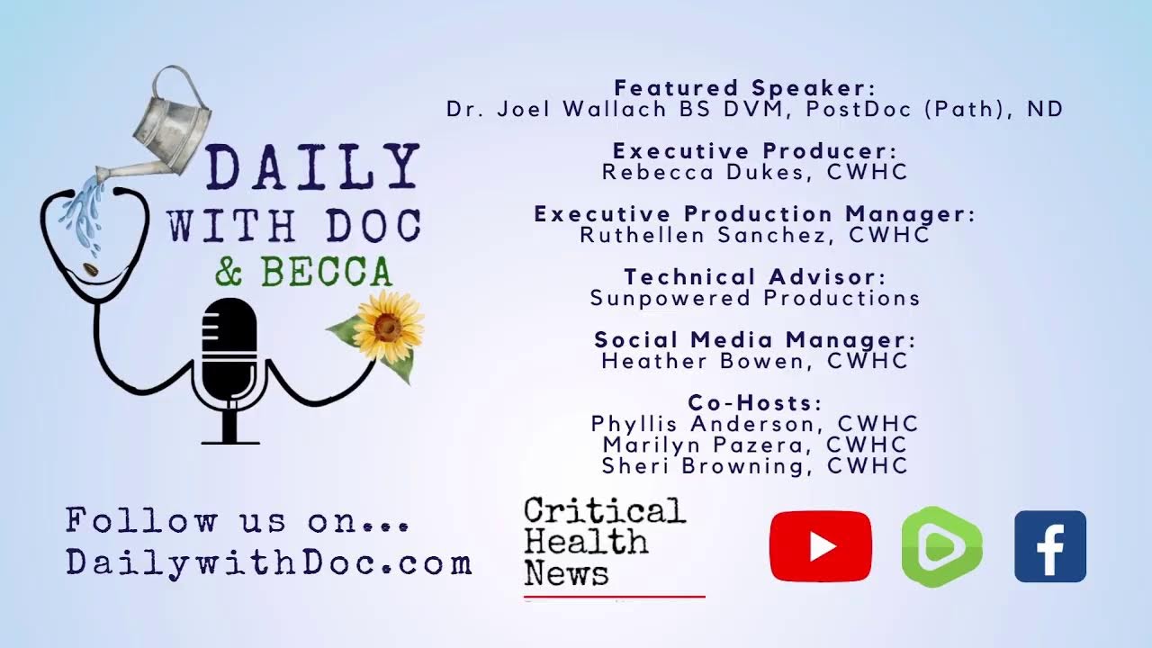 Dr. Joel Wallach - EFAs Essential for Healthy Blood, Lungs, and Brain - Daily with Doc 03-29-2023