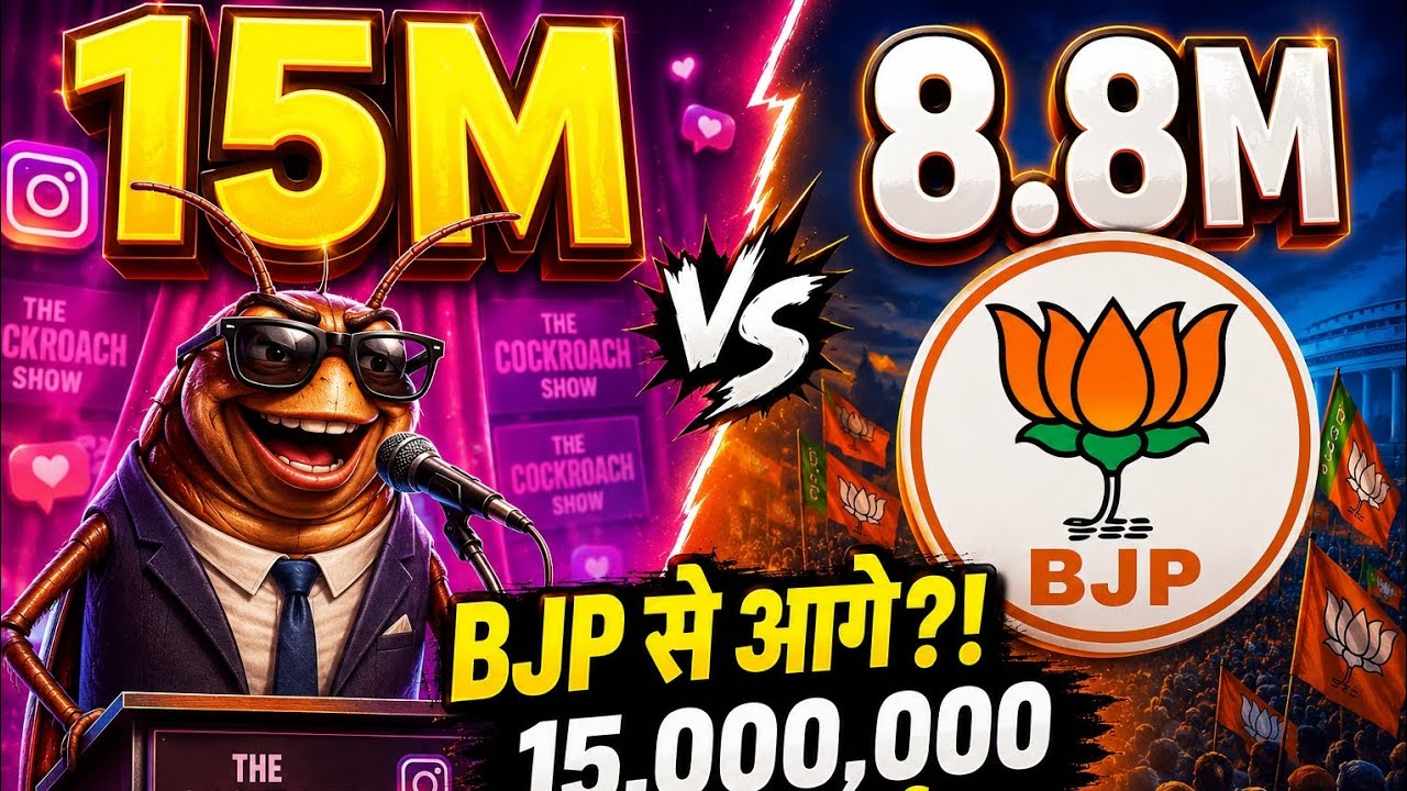 15 Million Followers?! 😱 Cockroach Janta Party का पूरा सच! | What is CJP?