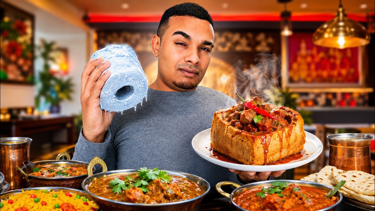 Surviving the HOTTEST Dishes at an Indian Restaurant in Cape Town 