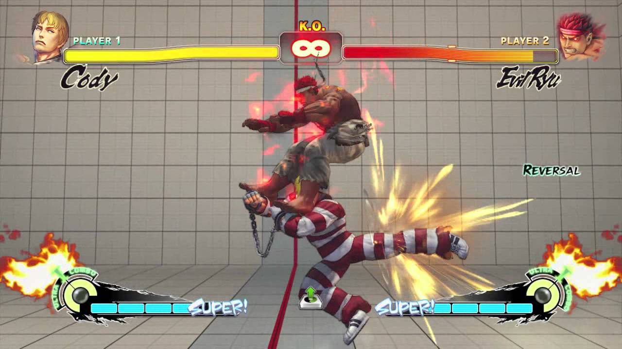 USF4: Cody Shoryuken Bait + Punish Combos