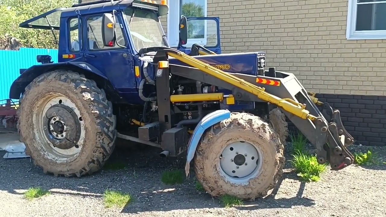 Вспашка и испытание почвы фрезы