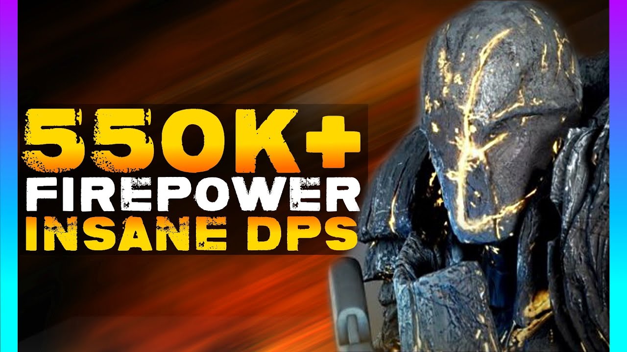 OUTRIDERS - DEVASTATOR BUILD TIER 15, CRAZY WEAPON DAMAGE! 569k FIREPOWER, STATUE SET BUILD TOP TREE