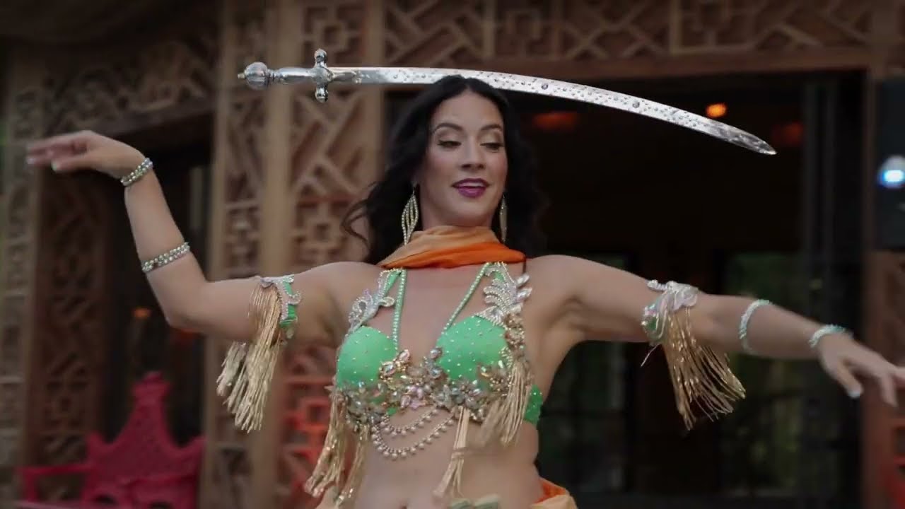 Belly Dance - Sword Balancing Dance