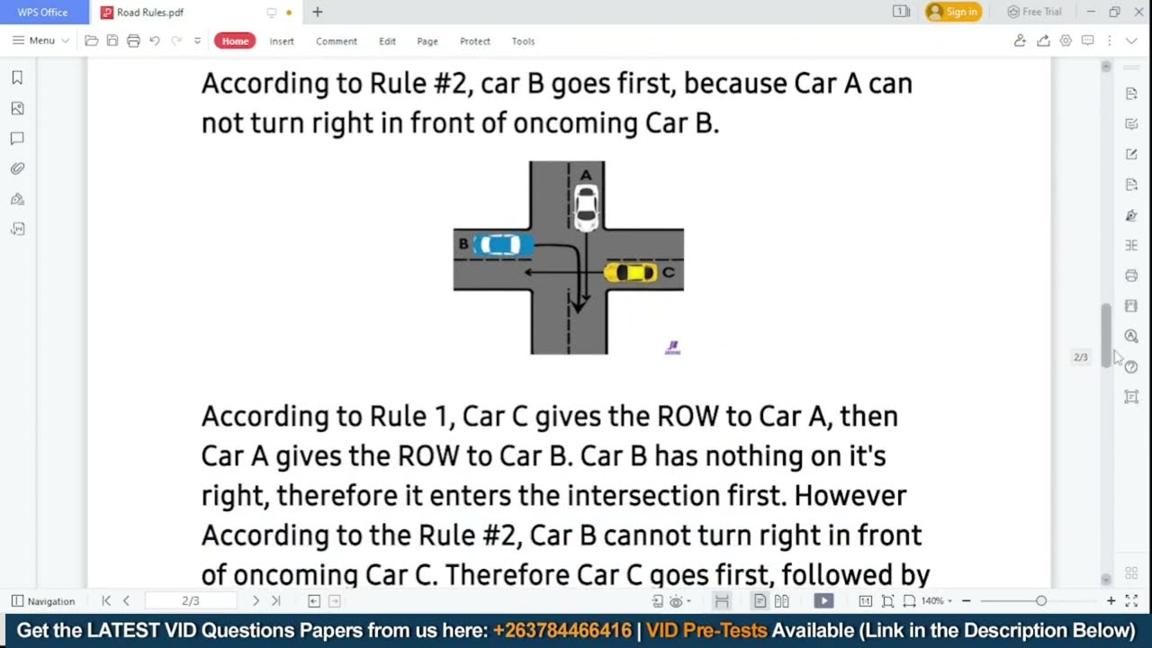 Understanding the 5 Zimbabwean Road Rules | VID PROVISIONAL LESSON WITH MR PAULINE