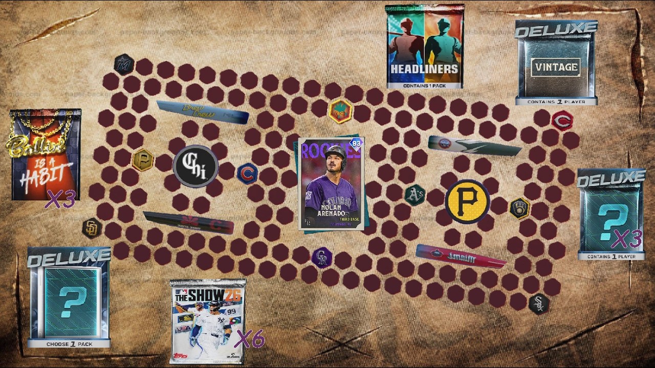 Vintage Conquest Map ~ MLB The Show 26
