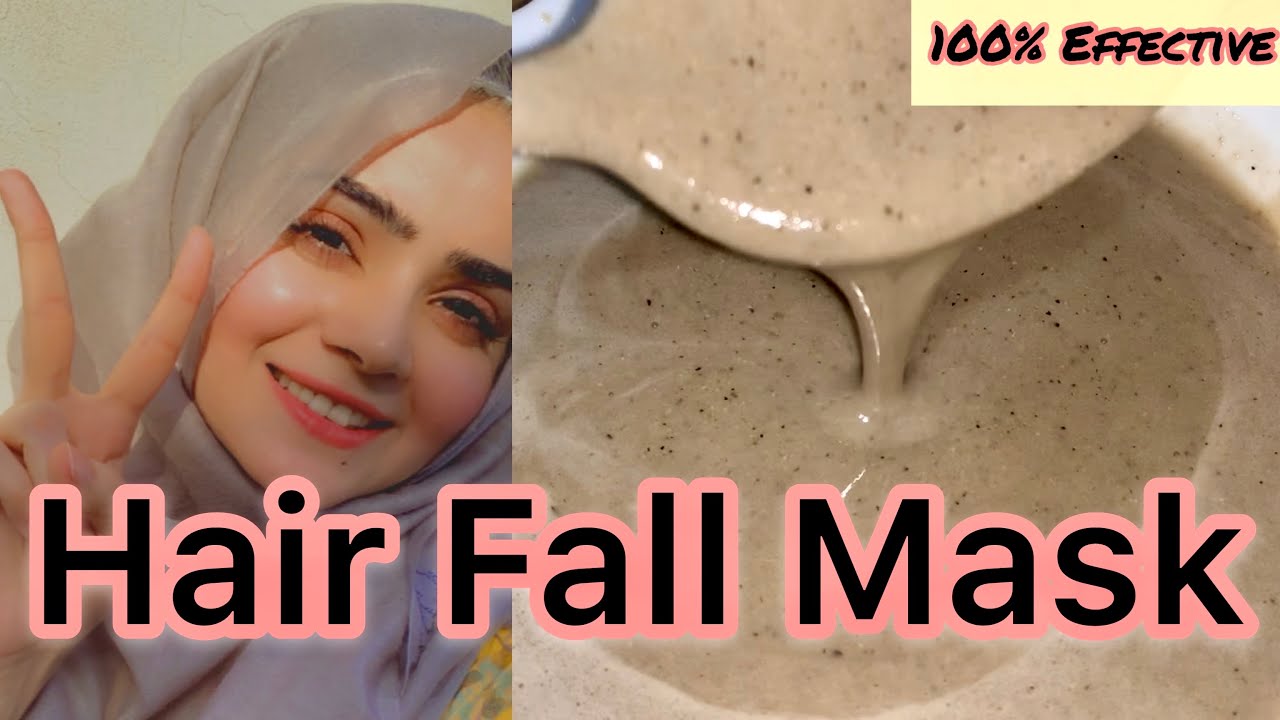 How To Stop Hair Fall -100% Effective Hair Mask- Dietitian Aqsa