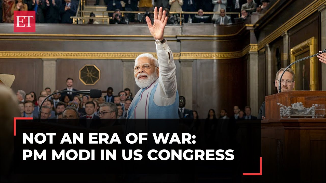Not an era of war but one of dialogue and diplomacy: PM Narendra Modi in US Congress