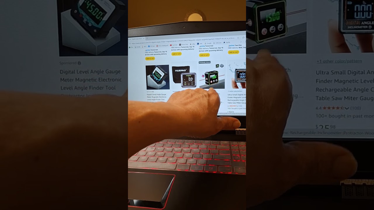 6/12)- Shopping for a digital angle cube