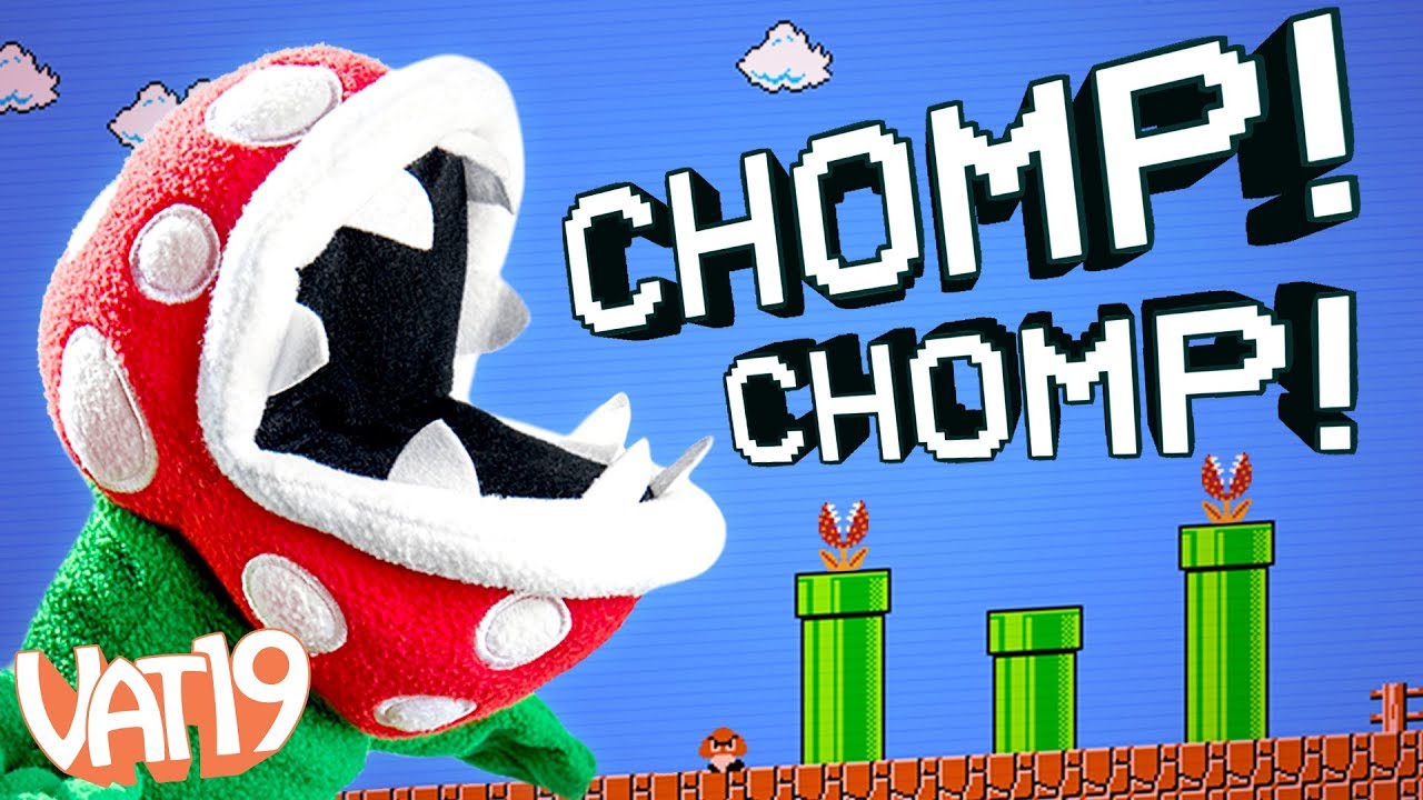 Super Mario Piranha Plant Puppets