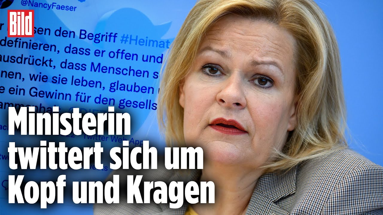 SPD-Ministerin Nancy Faeser will „Heimat“ positiv umdenken