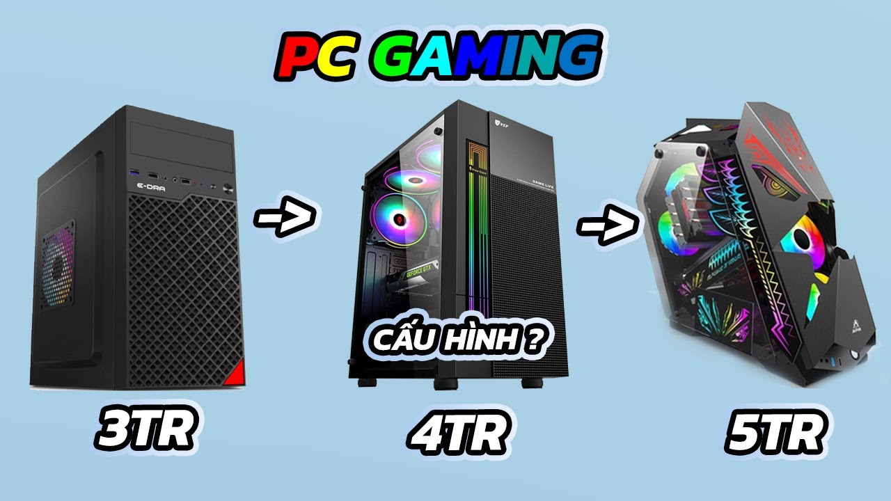PC GAMING gi&aacute; từ 3 tới 5 triệu sẽ build như thế n&agrave;o tr&ecirc;n Shoppe ở năm 2024