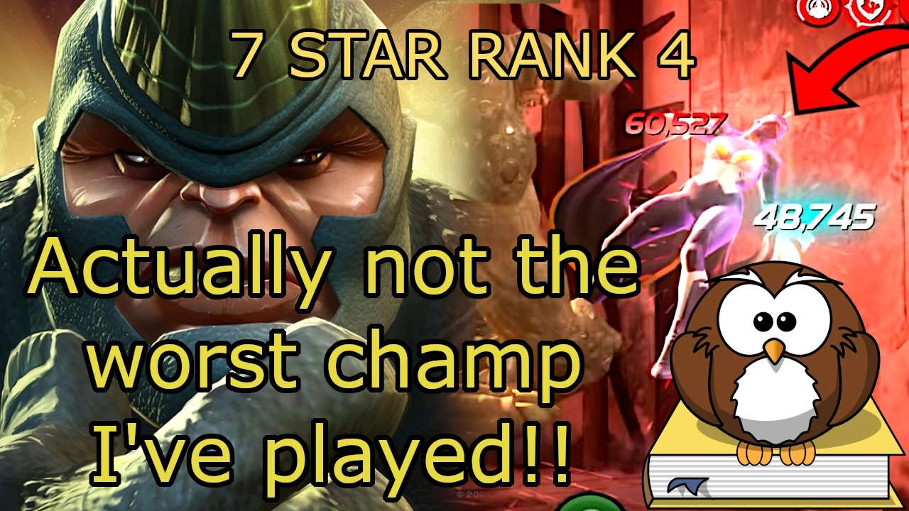 Rhino 7* 4-го ранга &mdash; больше, чем просто защитник?? &mdash; Marvel Contest of Champions