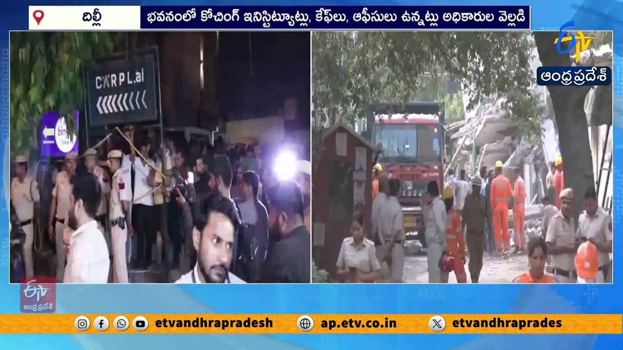 4 Killed After 5-Storey Commercial Building Collapses Near Delhi Saket Metro
