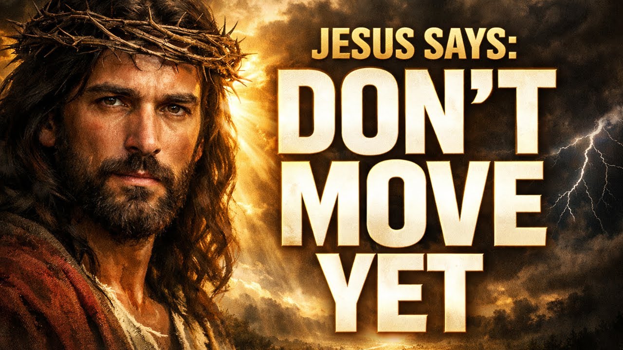 JESUS SAYS: Don’t Move Without This — God’s Confirmation Comes Now |Prophetic Word