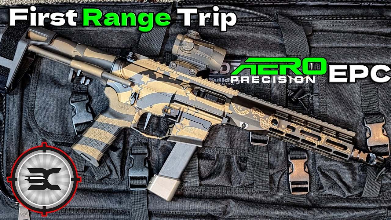 First range trip for my Aero Precision EPC9 build //AR9