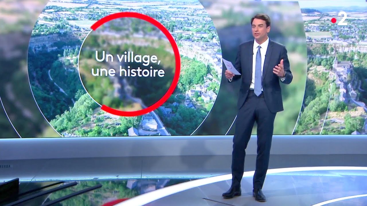 BOZOULS (Aveyron) JT 13H sur France 2 - série 