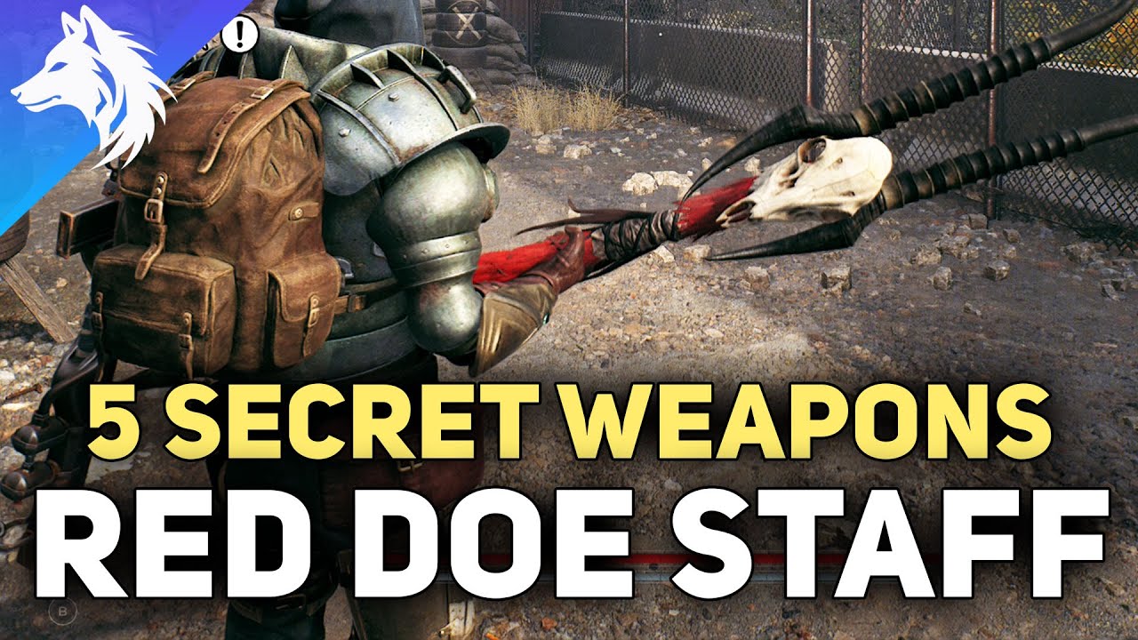 How To Get Secret Bolt Driver, Red Doe Staff & Rebellion Spear Weapons - Remnant 2