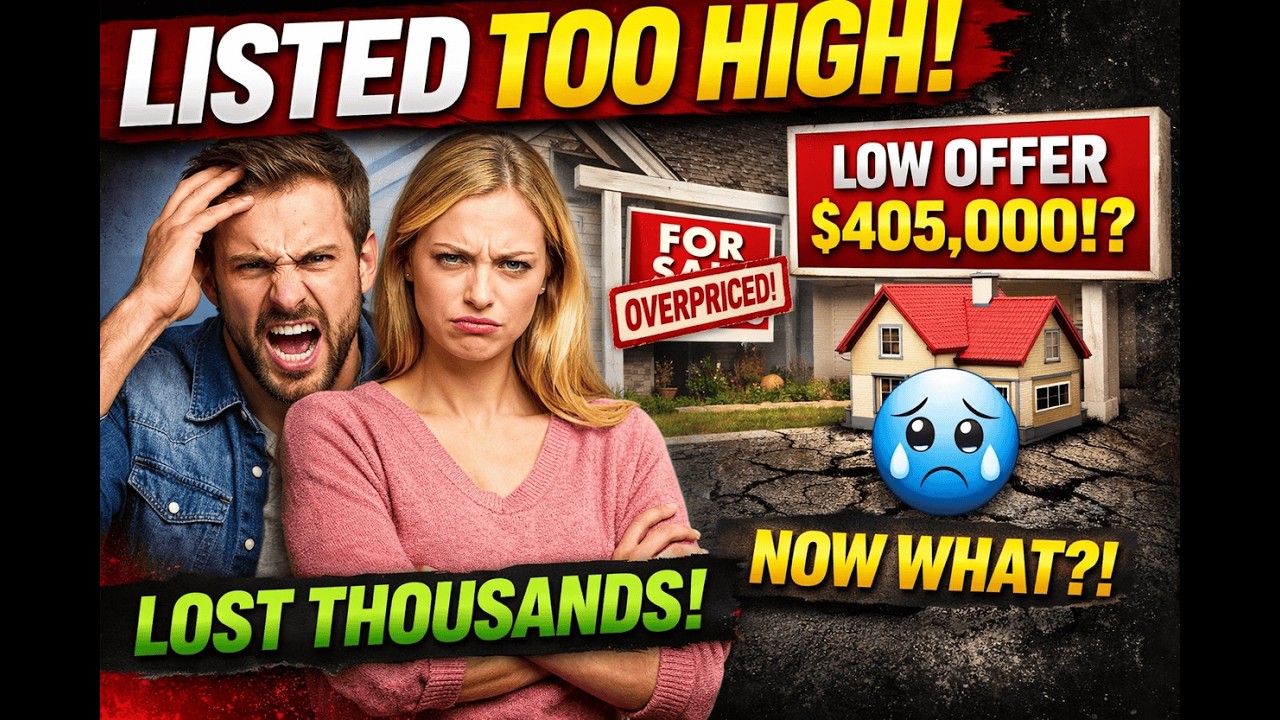 🏡 Why Overpricing Your Home Can Cost You Thousands