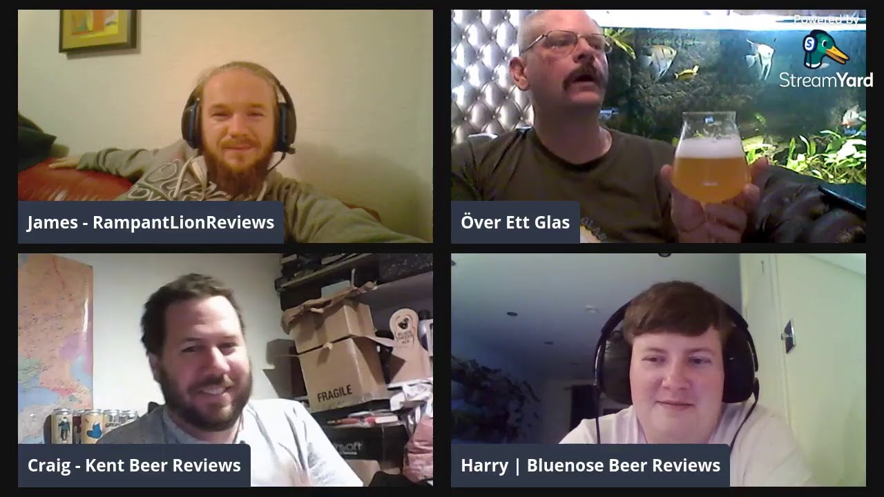 RampantLionReviews: Systembolaget Lokal Jun 20 & Beerdome Unboxing w/ BeerTuber Stream