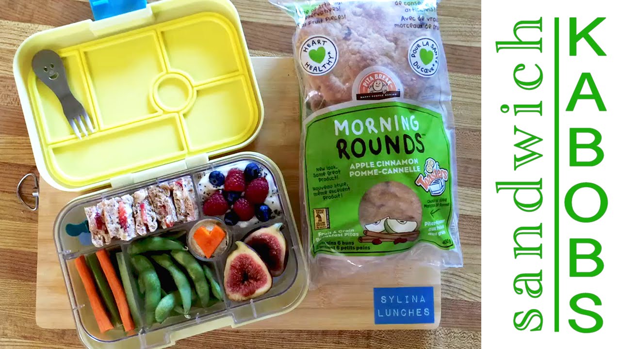 School Lunch Ideas - Sandwich Kabobs