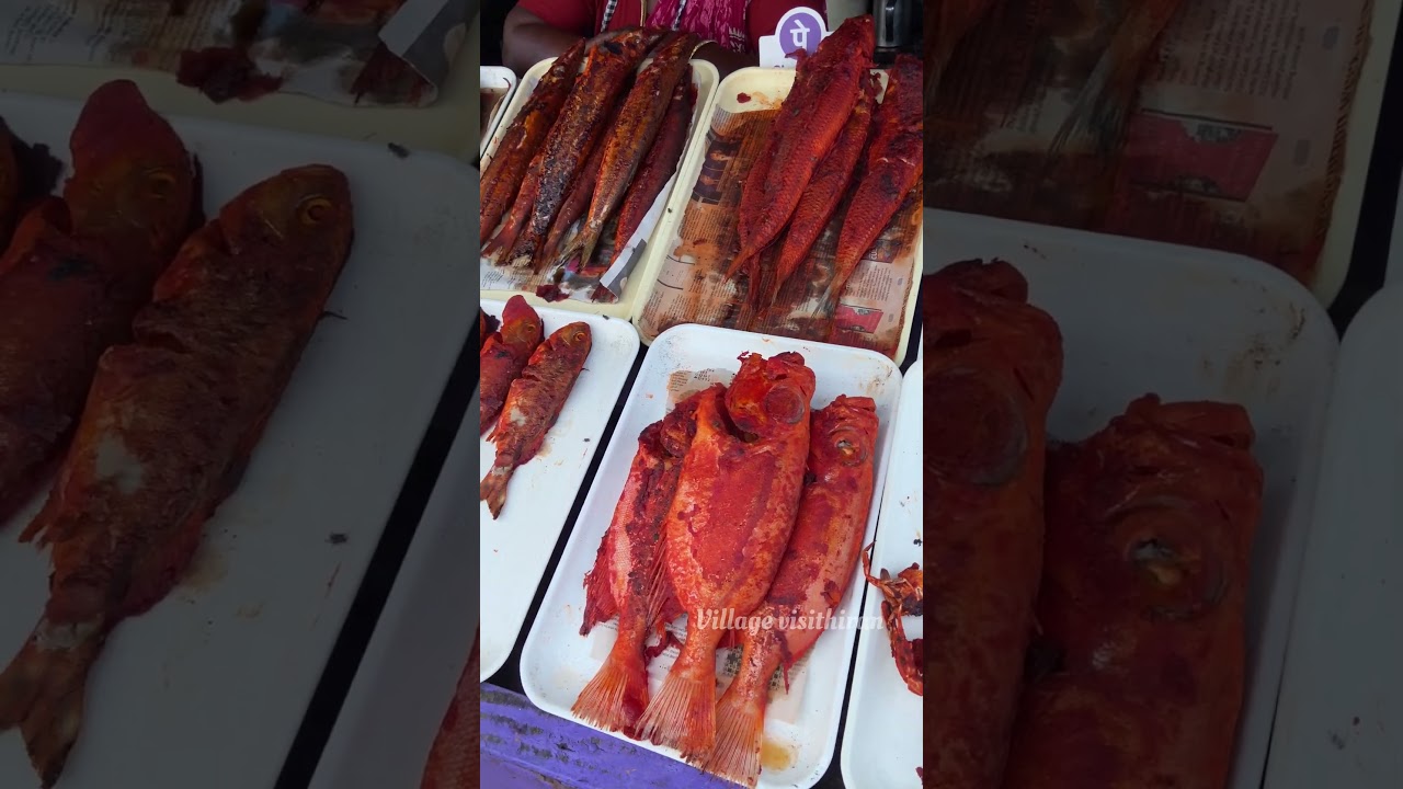 Velankanni Fish Fry and 62 fit Jesus | Velankanni Beach and Church | #villagevisithiran #velankanni