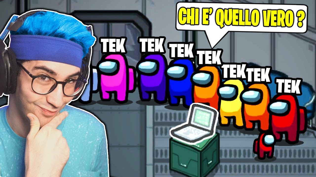 AMONG US ma ABBIAMO TUTTI il NOME UGUALE (USANO LE HACK DI NASCOSTO)
