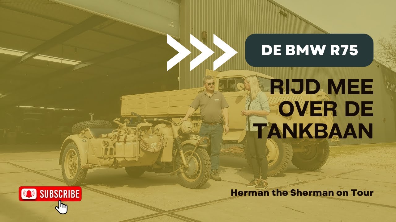 BMW R75 - Herman the Sherman on Tour