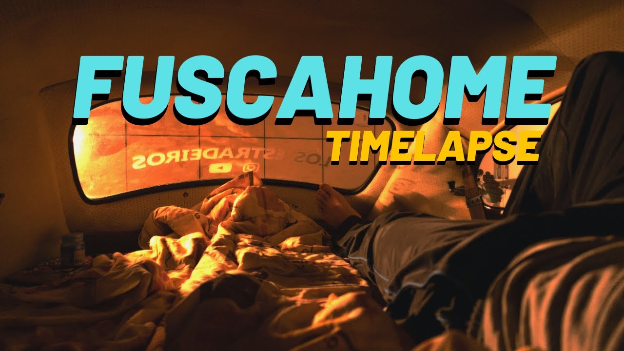 Montando a CAMA no FUSCAHOME - TIMELAPSE