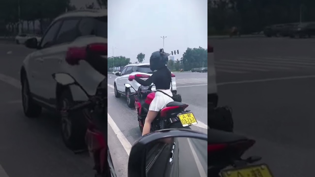 🔴 Her Two Wheels - Cute Girl Riding Bike🔥