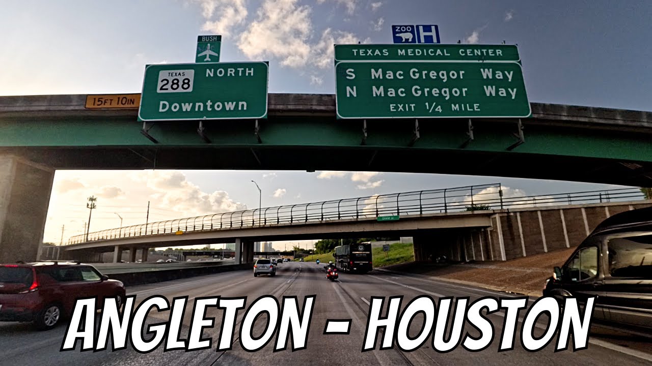 Angleton, Texas to Houston, Texas! Drive with me in Texas!
